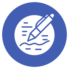 Signatures icon vector image. Can be used for Trading.