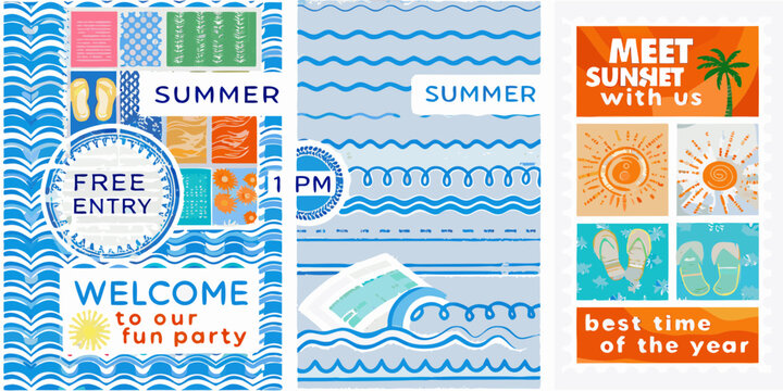 Welcome to our fun summer party with free entry and a sunset celebration