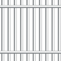
Realistic prison cell metal grate design