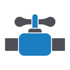 Gas pipelineVector icon which can easily modify or edit