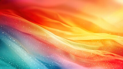 A vibrant, flowing abstract background with soft gradients and sparkles, ideal for creative projects.