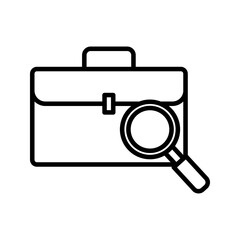 job icon on white background
