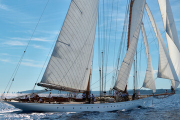 sailing ship on the sea