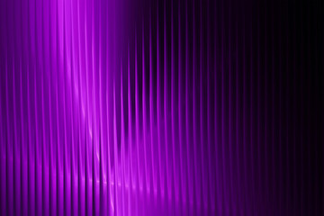 Vibrant abstract purple gradient flowing lines with digital pixilation effect.