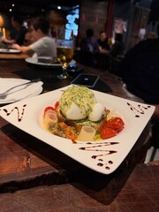 Burrata prato italiano queijo tomate pesto