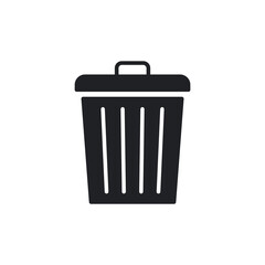 Trash Bin Delete Remove UI UX Solid Icon