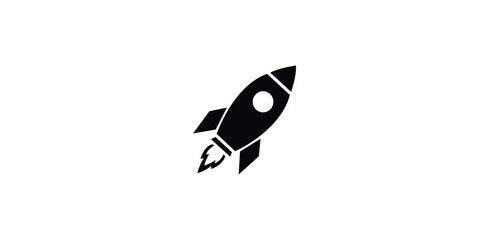rocket,launch,space modern flat icon for innovation start project design vector graphic for ambition