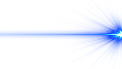 青色のひらめき、閃光のエフェクト背景