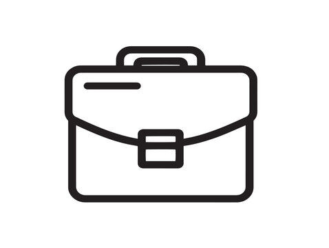 Miscellany Business icon 2D vector line art in a clean minimalist design