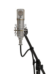 3d Render of Microphone