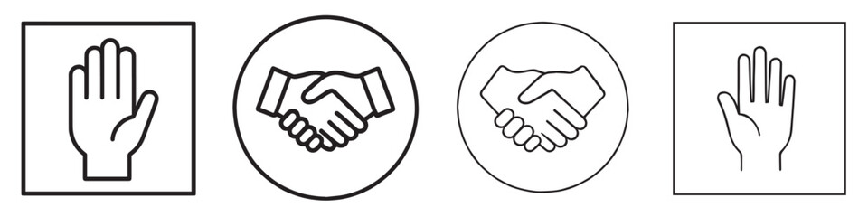 A collection of simple flat vector frames featuring stationery icons such as pencils, books, rulers, brushes, and globes. Perfect for templates, presentations, posters, or educational content