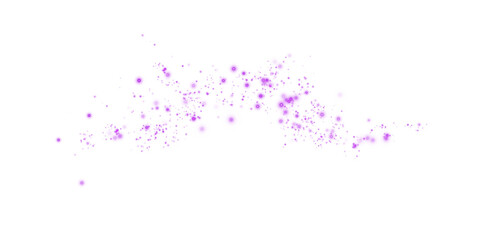 Shimmering Purple Abstract Stars and Light Overlay with Glowing Particles and Glistening Shine for Luxury Backgrounds