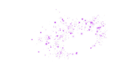 Shimmering Purple Abstract Stars and Light Overlay with Glowing Particles and Glistening Shine for Luxury Backgrounds