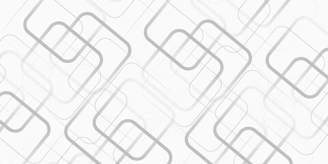 Gradient white monochrome background vector design white abstract concept natural line simple art illustrations texture space circle wall