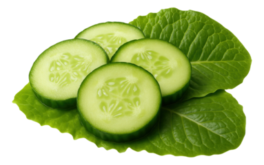 Nori-wrapped roll filled with avocado, cucumber, and soy meat, cut into bite-sized pieces on a glass serving dish