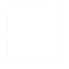 White thin line square frame element..
