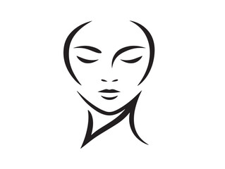 Skin Care icon 2D vector line art in a clean minimalist style
