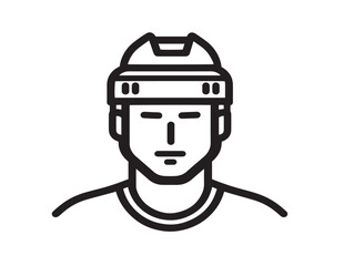 Streaming Sports icon 2D vector line art for entertainment services