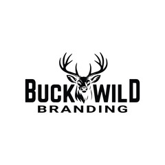 Buckwild logo design