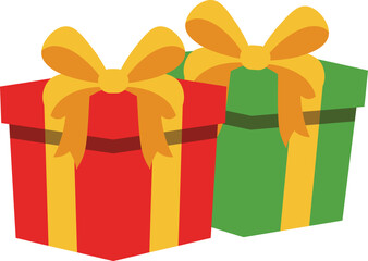 colorful gift boxes with bows vector illustration for holiday designs
