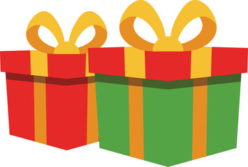 colorful gift boxes with bows vector illustration for holiday designs