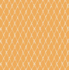 Fototapeta premium Torn Paper Edge Seamless Pattern – Minimal Handcrafted Texture. Abstract seamless pattern inspired by torn paper edges, soft white lines on warm background, minimal handcrafted look, vector EPS design