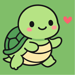 Baby Turtle Sent Love