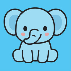 Cute Chibi Elephant
