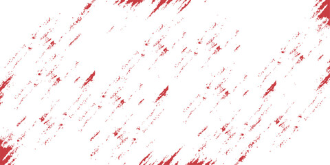 Obraz premium Red paint splashes and blood cell illustrations create a grunge backdrop. close-up, ink, color, drop, splat, spray, spatter, pattern, drip, spot, love