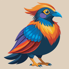Colorful Mythical Bird