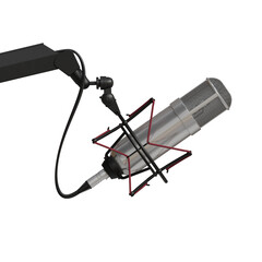 3d Render of Microphone