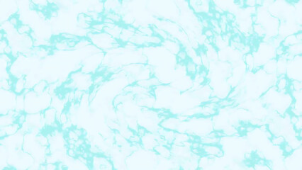 Abstract light blue and white marbled texture background seamless pattern