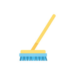 Broom Illustration: Cleaning Tool for Home and Hygiene Tasks