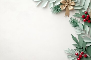 Cut out hoops and a gold bow. Generative AI