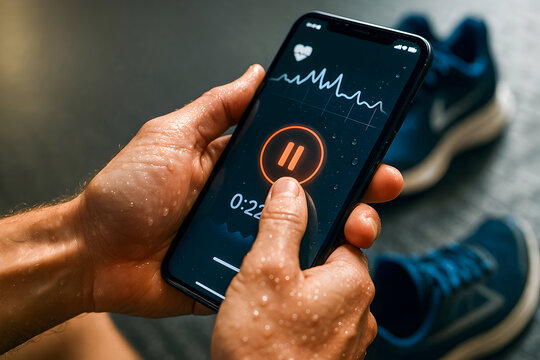 Workout Pause: Heart Rate Tracking on Smartphone - Powered by Adobe