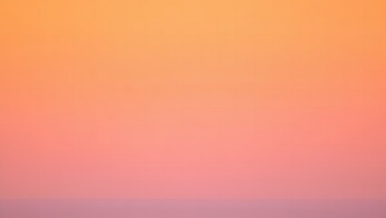 Soft gradient background with warm orange and pink hues