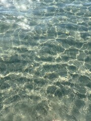 blue water surface, Mediterranean sea