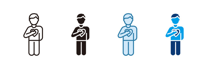 Integrity Icon Set Multiple Style Collection