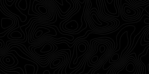 Topographic map, topographer seamless pattern, typography linear equalizer backdrop. Vector seamless line wave map texture, contour background. Topographic map, topographer seamless pattern.

