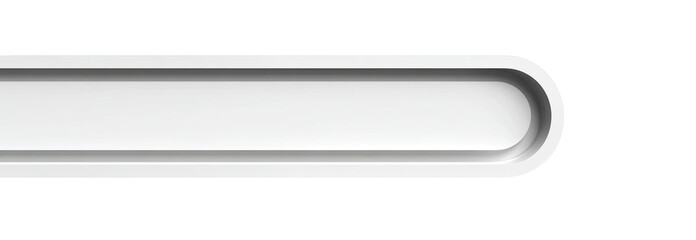 White oval architectural molding