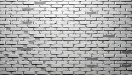 Obraz premium A section of a brick wall. The bricks are arranged in a pattern, creating a visible texture against a lighter toned background, possibly another wall or surface.