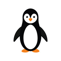 Vector art of cute penguin, a charming and delightful illustration