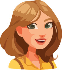woman cartoon character