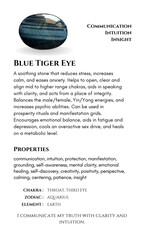 Blue Tiger Eye Crystal Properties Guide