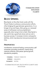 Blue Spinel Gemstone Properties and Meaning