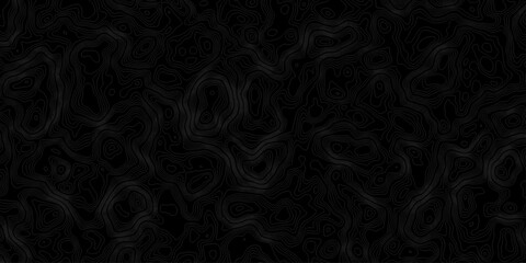 Topographic map, topographer seamless pattern, typography linear equalizer backdrop. Vector seamless line wave map texture, contour background. Topographic map, topographer seamless pattern.

