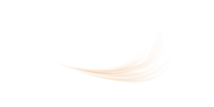 Hot air flow effect isolated on transparent background. Illustration of abstract orange swirls. Symbol of infrared light beam, heat energy radiation trail, warm wind blowing