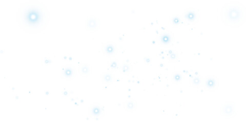 Festive Blue Dust Shine with Glow, Star Sparkles and Celebration Effect