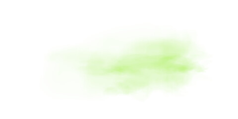 Light Green Smoke PNG Transparent Cloud Effect with Soft Mist and Vapor Texture