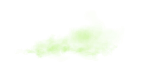 Light Green Smoke PNG Transparent Cloud Effect with Soft Mist and Vapor Texture